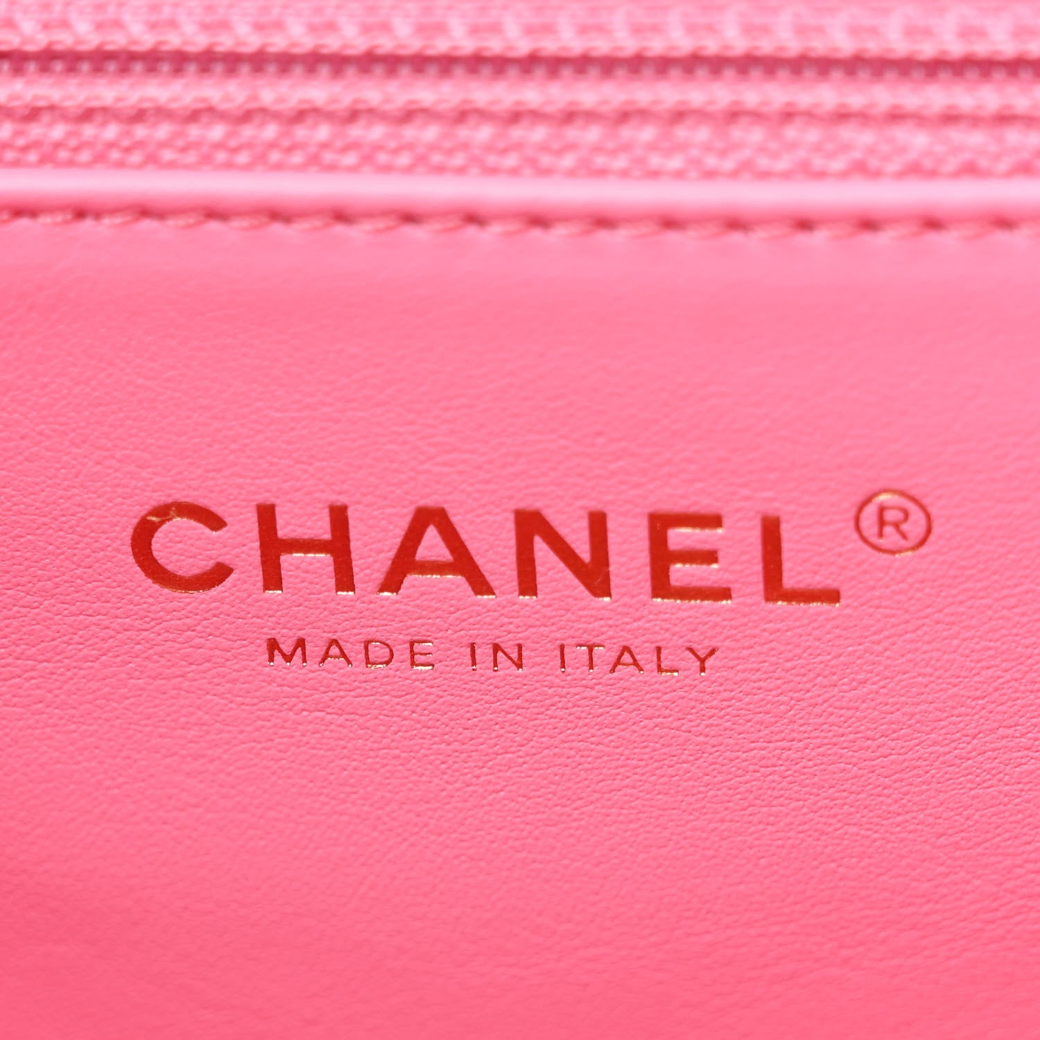 Chanel Lambskin Quilted Chaine Lettre Flap Pink 6 of 11