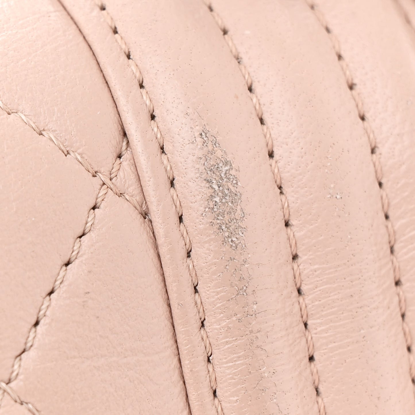 Calfskin Quilted Small Boy Flap Light Pink