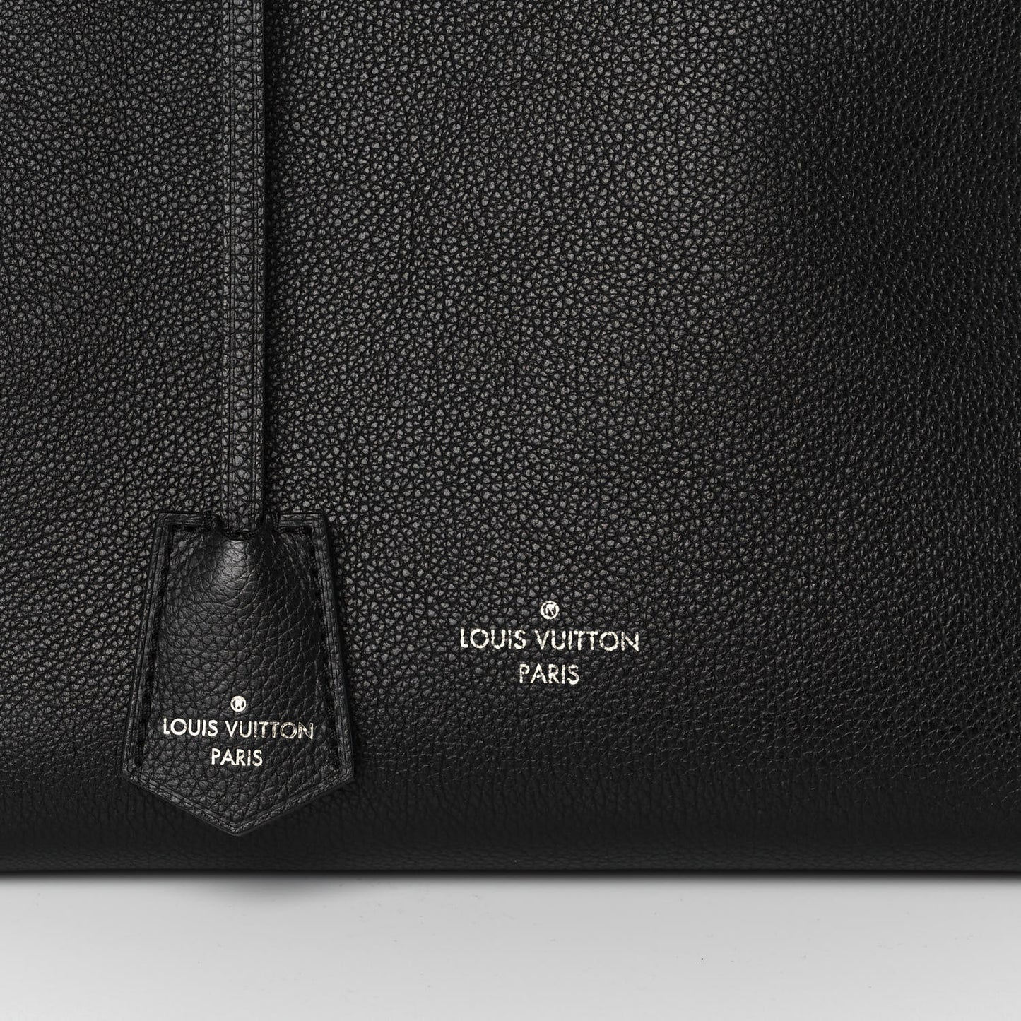 Calfskin Lockme Cabas Black