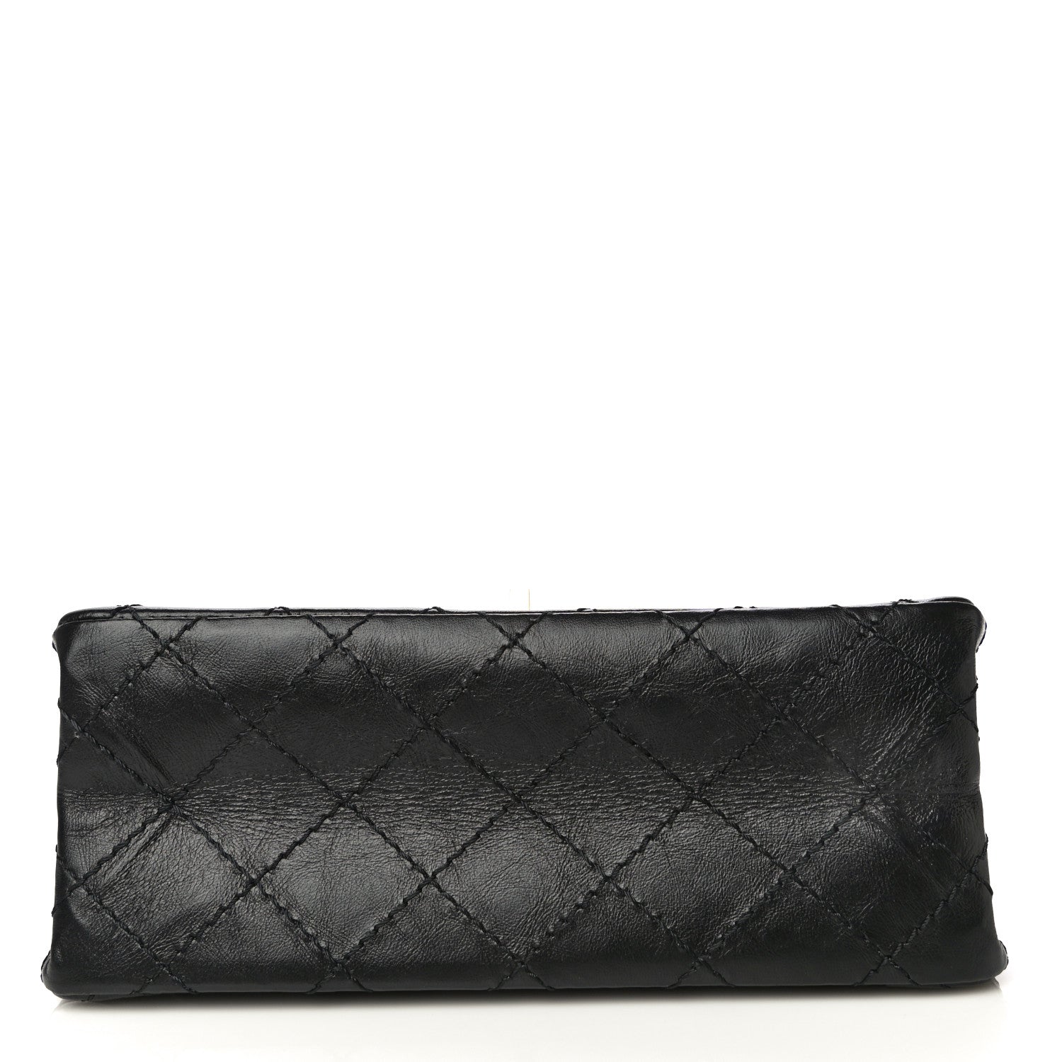 Chanel Aged Calfskin Quilted 2.55 Reissue Mini Flap Black 14 of 15