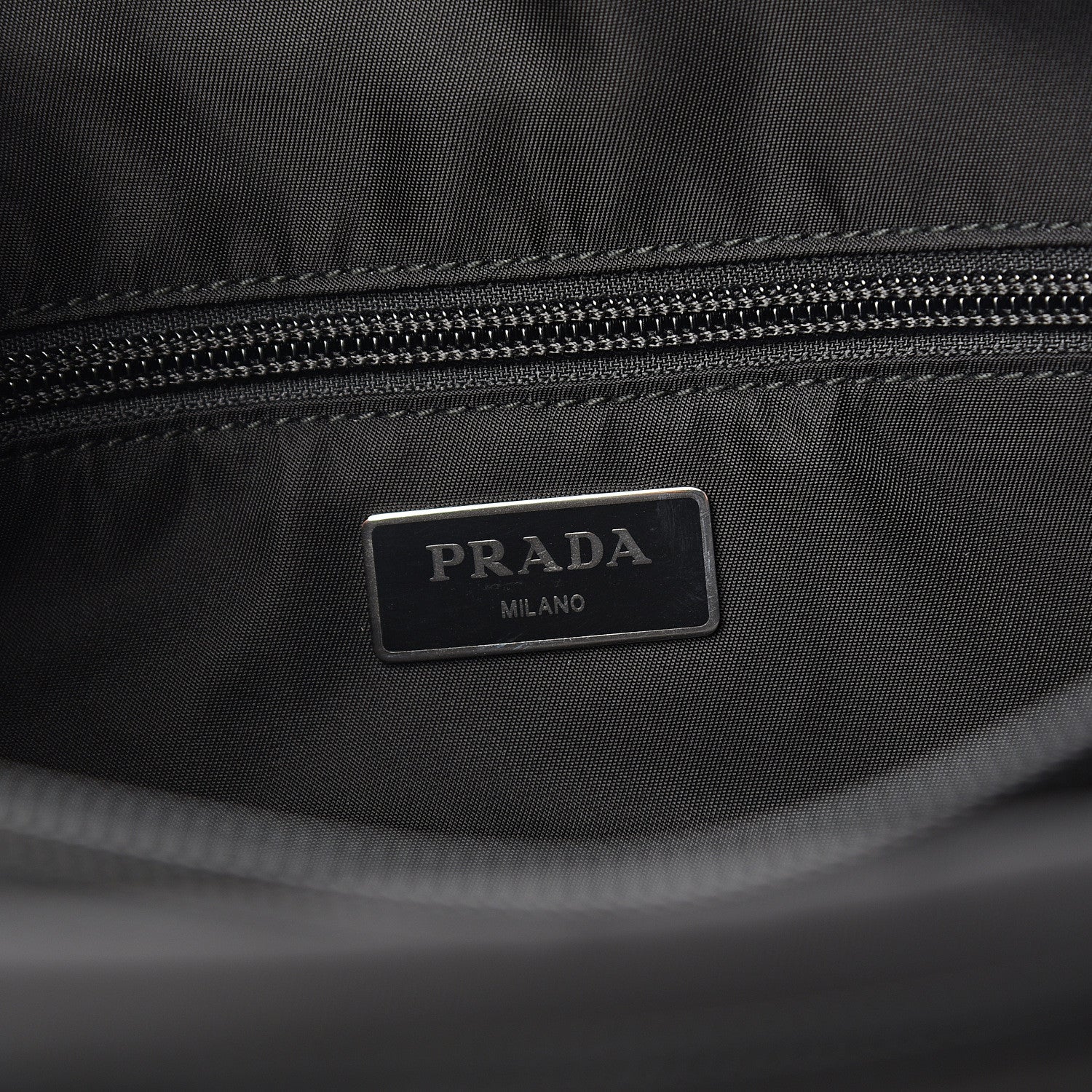 Prada Tessuto Nylon Belt Bag Black 5 of 9