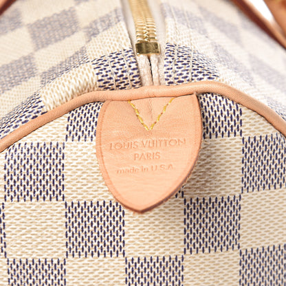 Louis Vuitton Damier Azur Speedy 30 8 of 14