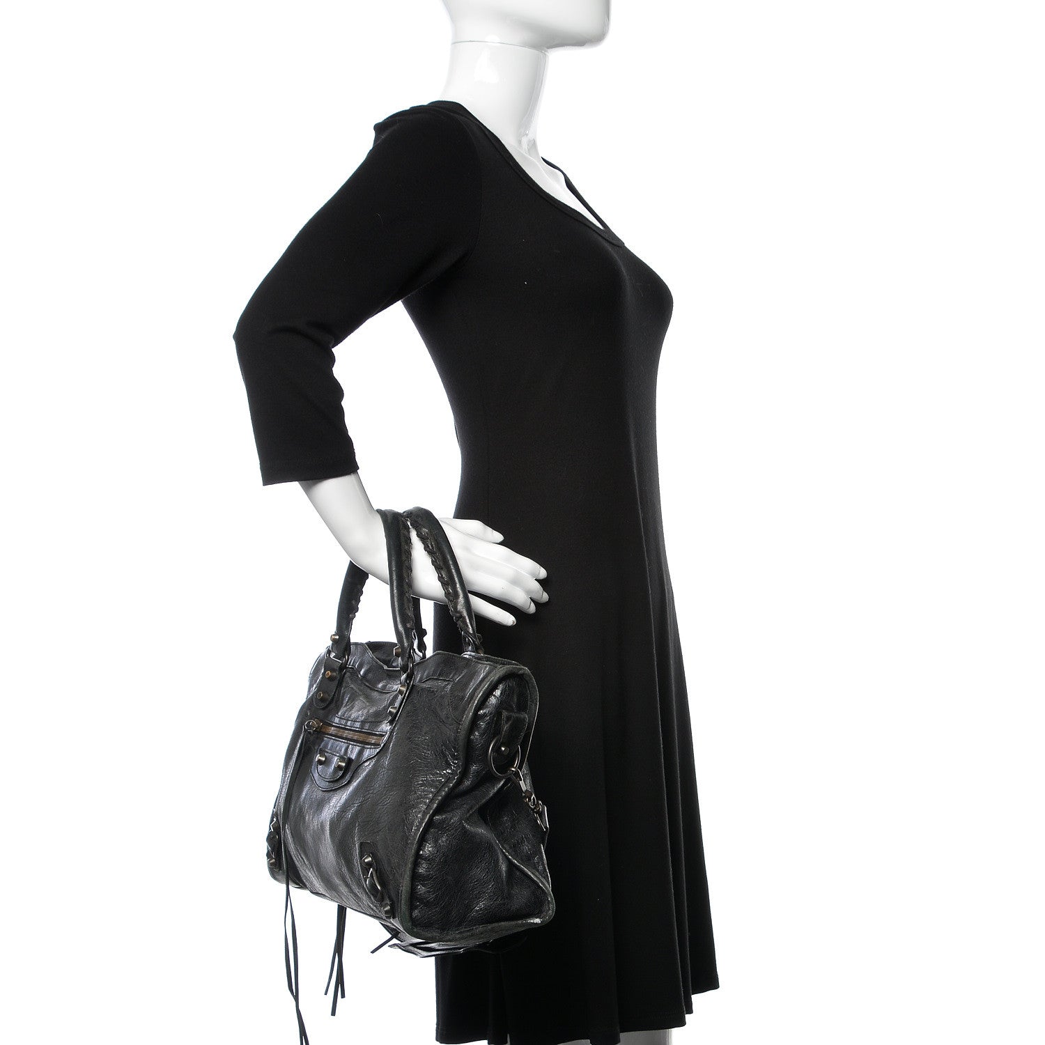 Balenciaga Agneau Classic Hardware City Black 3 of 17