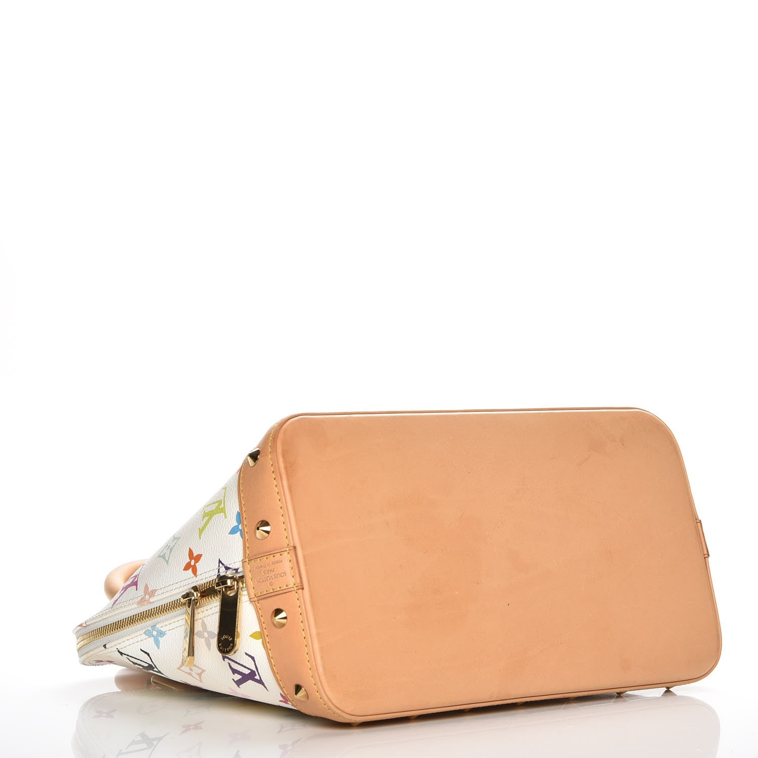 Louis Vuitton Monogram Multicolor Alma White 4 of 9