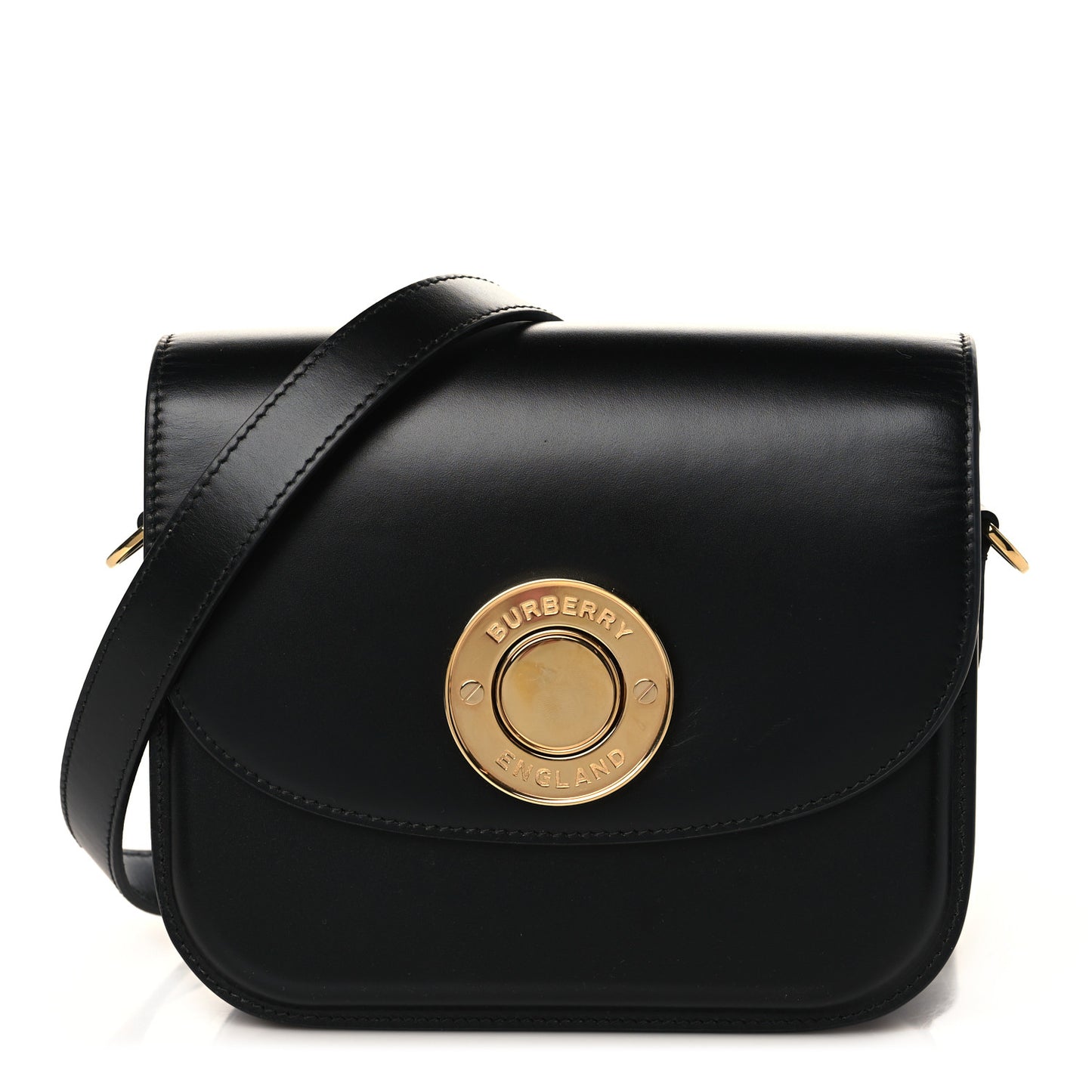 Calfskin Small Elizabeth Bag Black