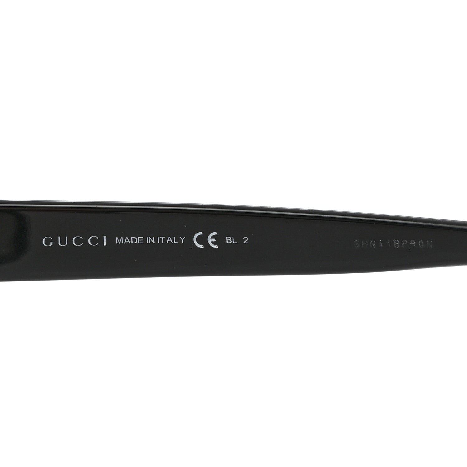 Gucci Acetate Cat Eye GG0089/S Sunglasses Black 5 of 9
