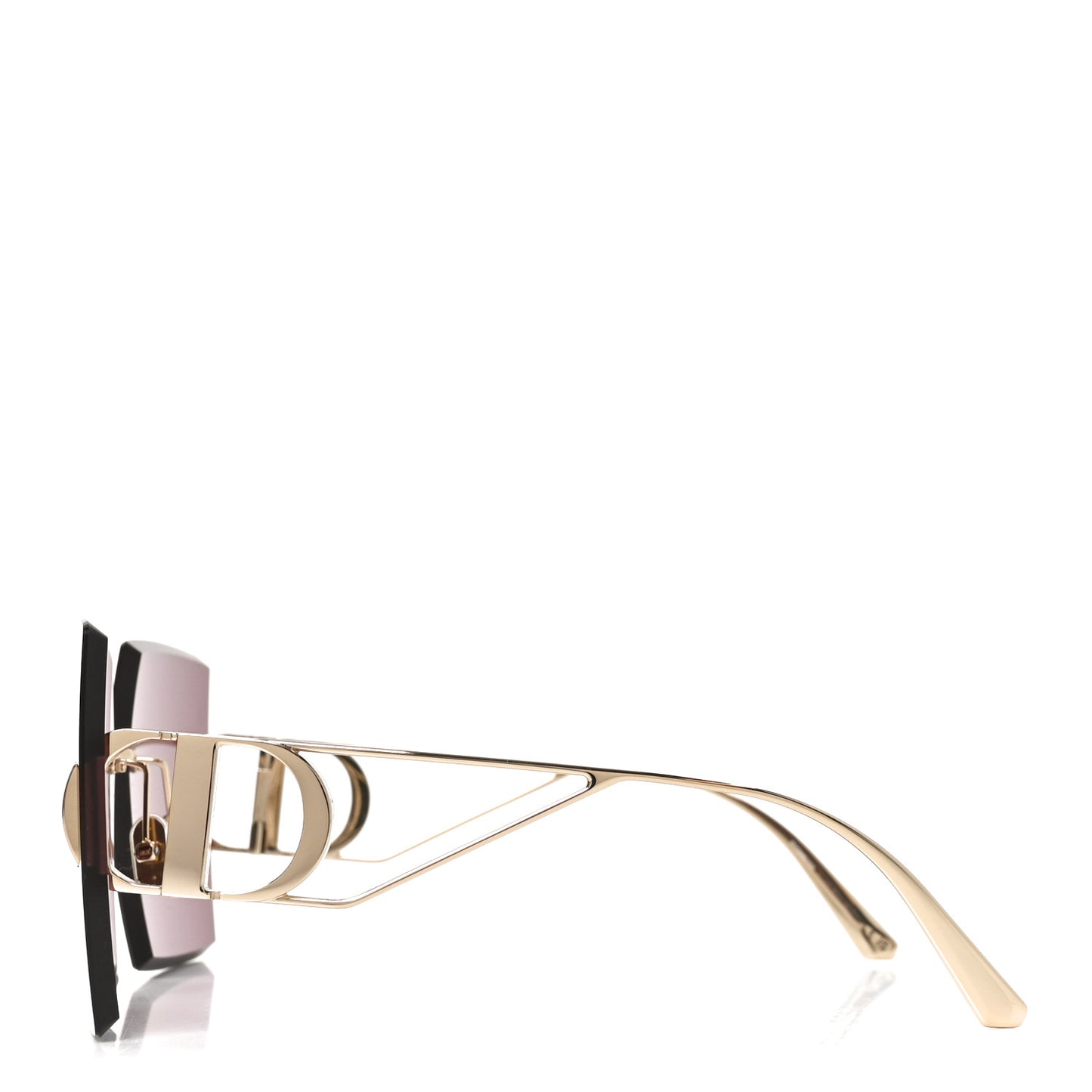 Square 30 Montaigne S7U Sunglasses Purple Pink