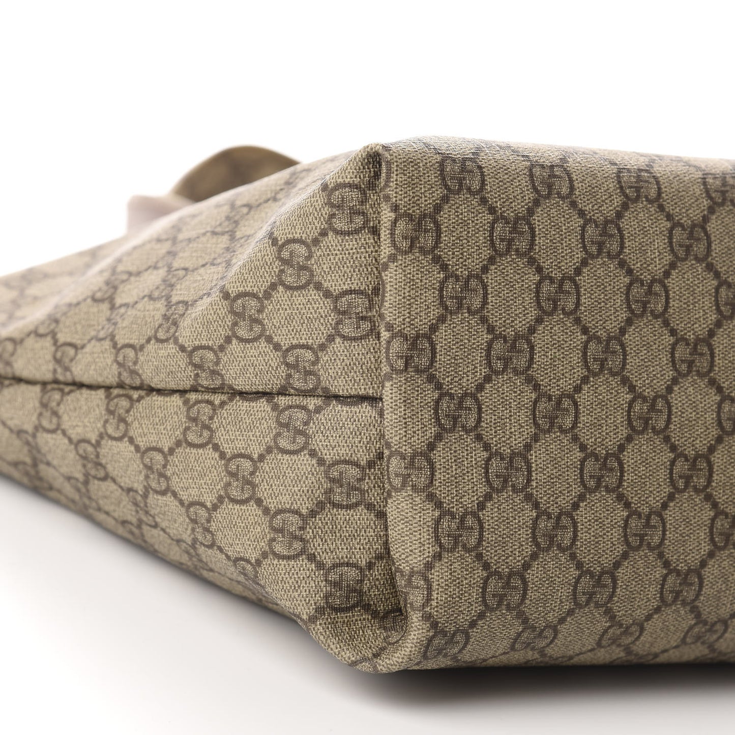 GG Plus Monogram Medium Signature Web Loop Tote Brown
