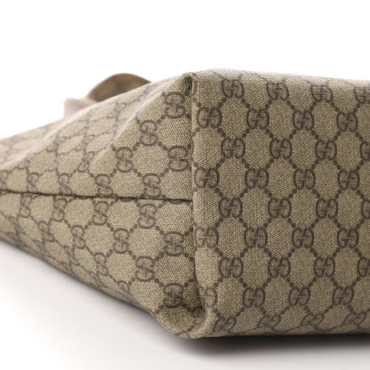 Gucci GG Plus Monogram Medium Signature Web Loop Tote Brown 6 of 14