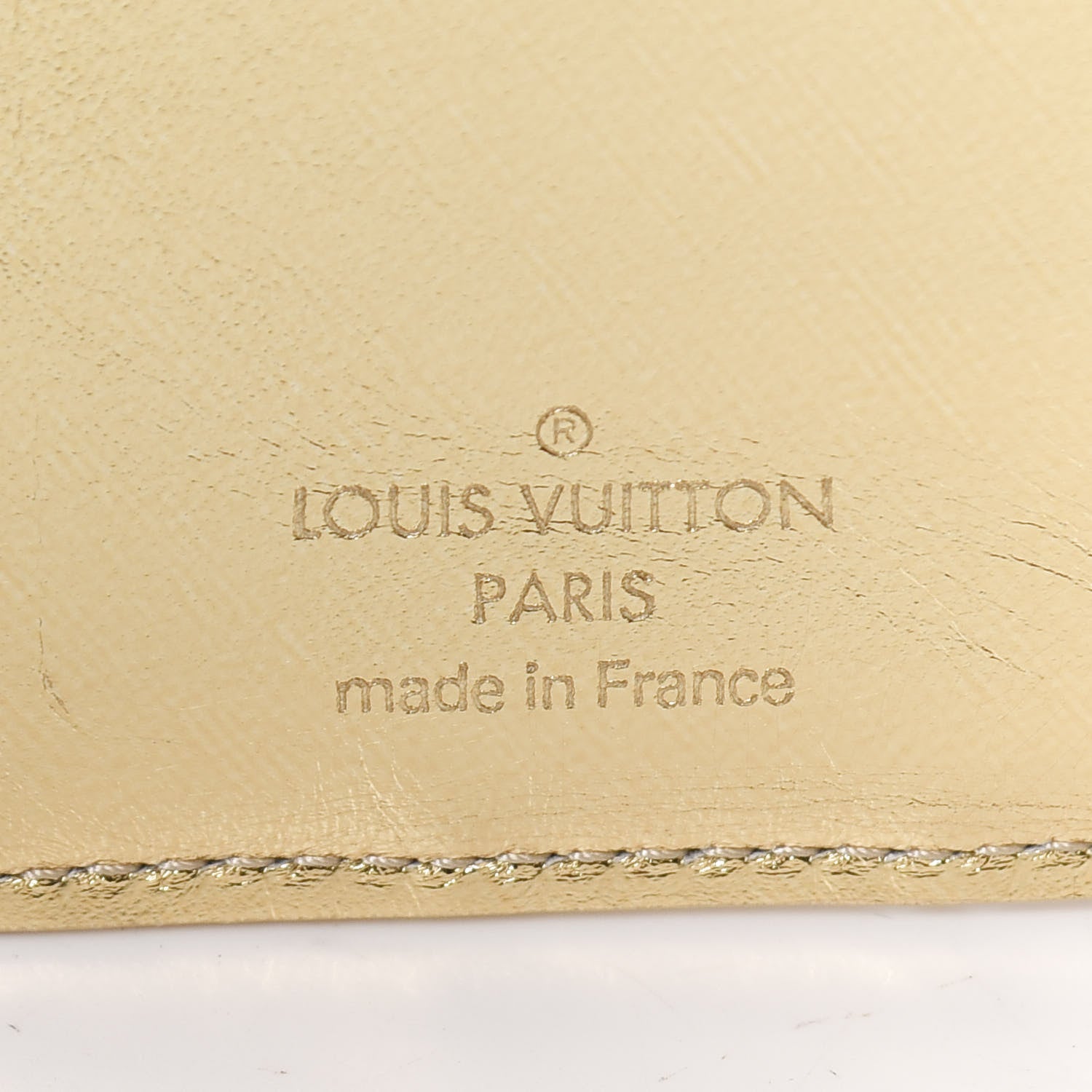 Louis Vuitton Monogram Miroir Small Ring Agenda Gold 6 of 7