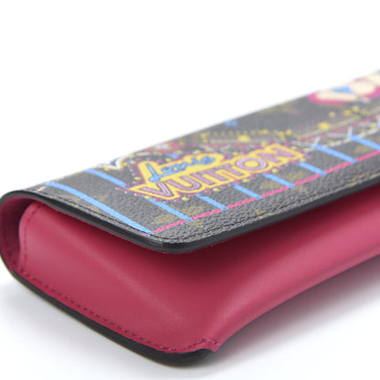 Louis Vuitton Monogram 2020 Christmas Animation Roller Coaster Woody Glasses Case Pivoine 5 of 9