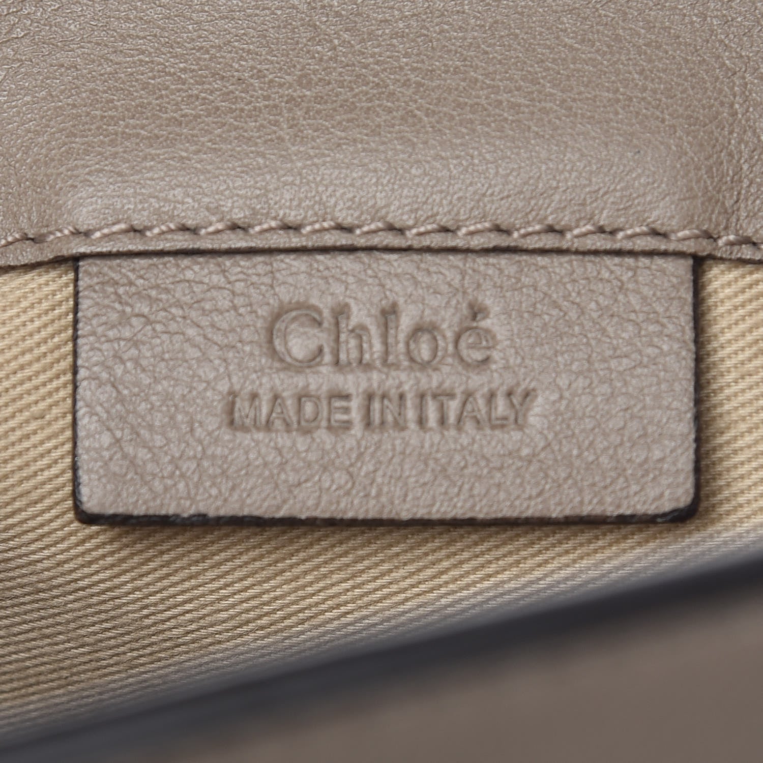 Chloe Suede Calfskin Mini Faye Backpack Motty Grey 8 of 9