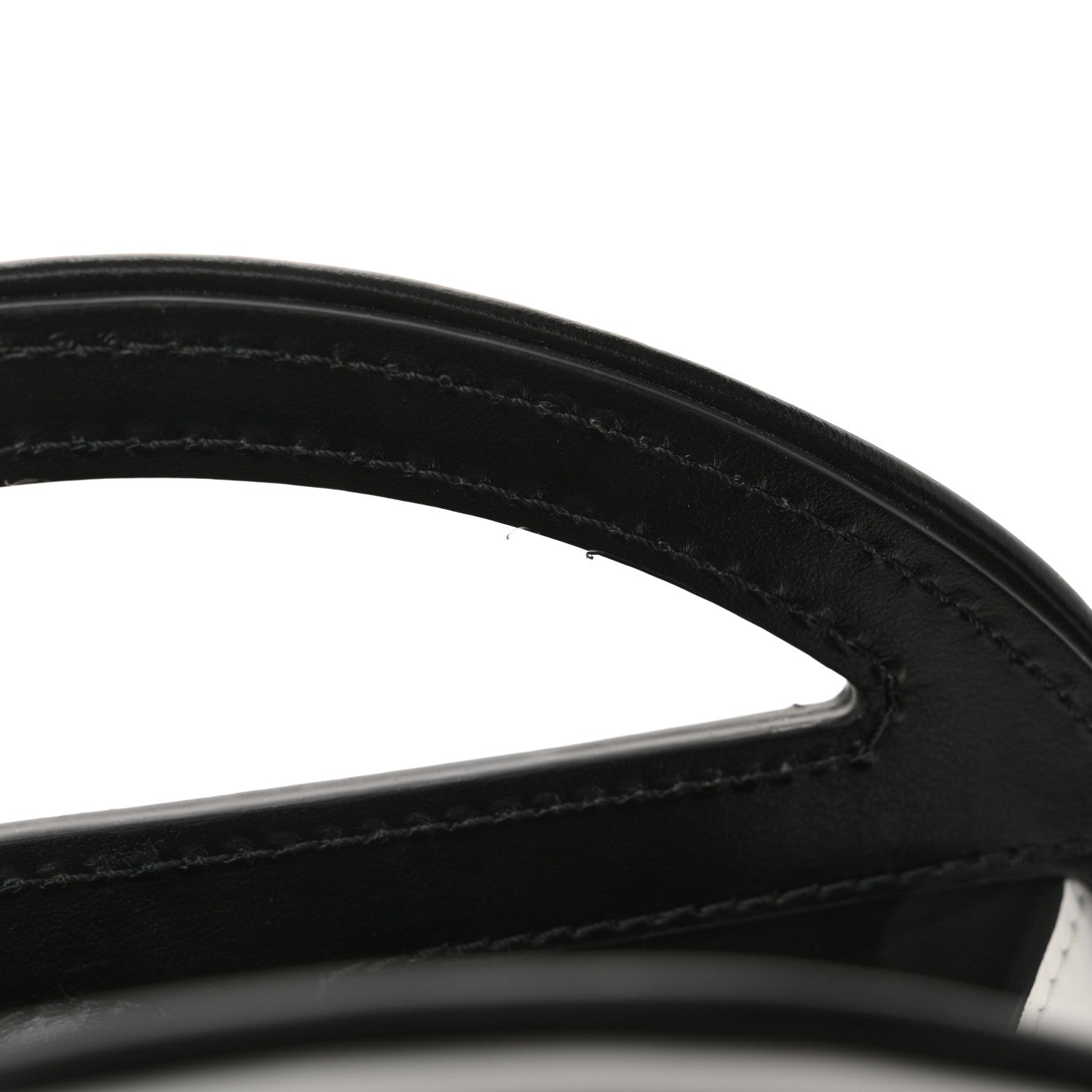 Louis Vuitton Calfskin Around Me PM White Black 10 of 11