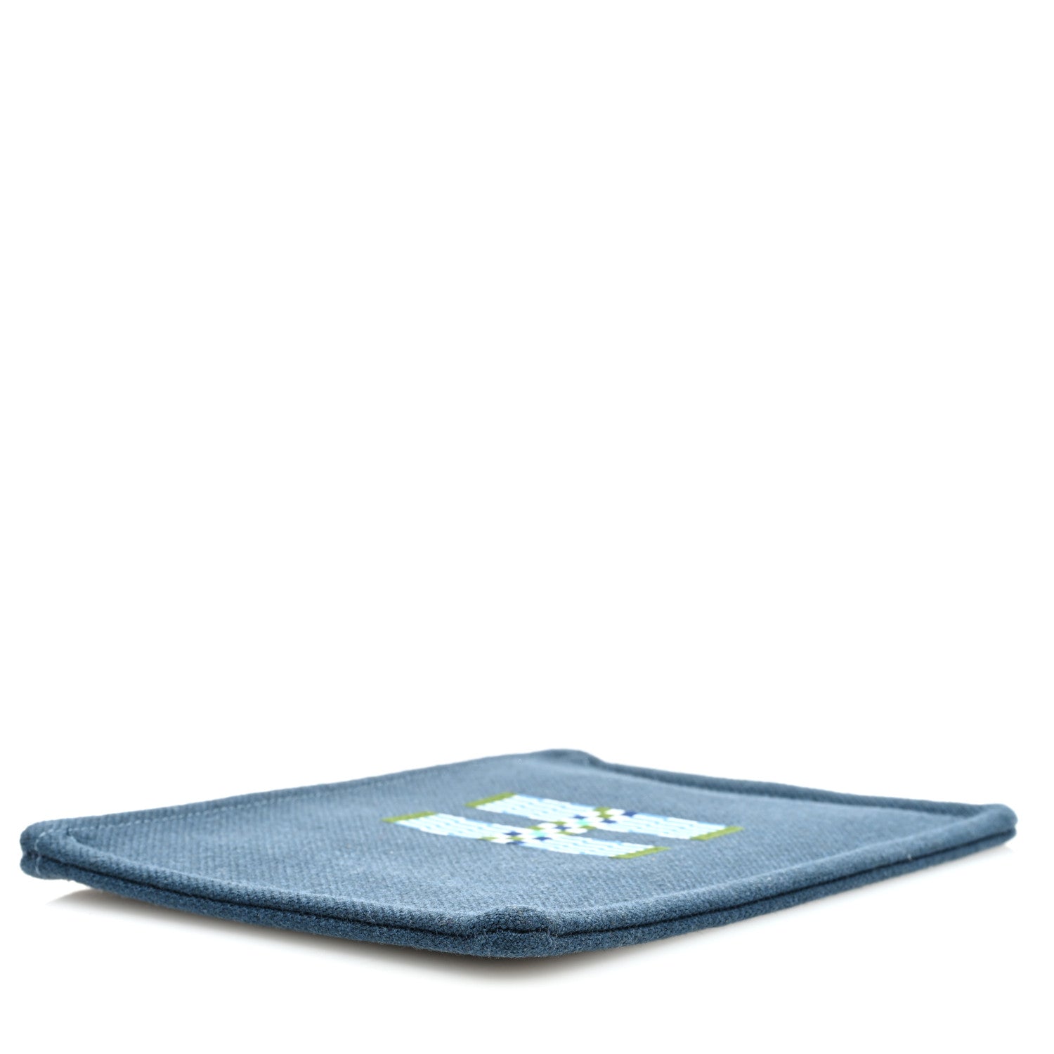 Hermes Toile Small Flat H Natte Case Bleu Abysse 4 of 6