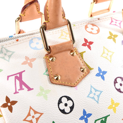 Louis Vuitton Monogram Multicolor Speedy 30 White 14 of 14
