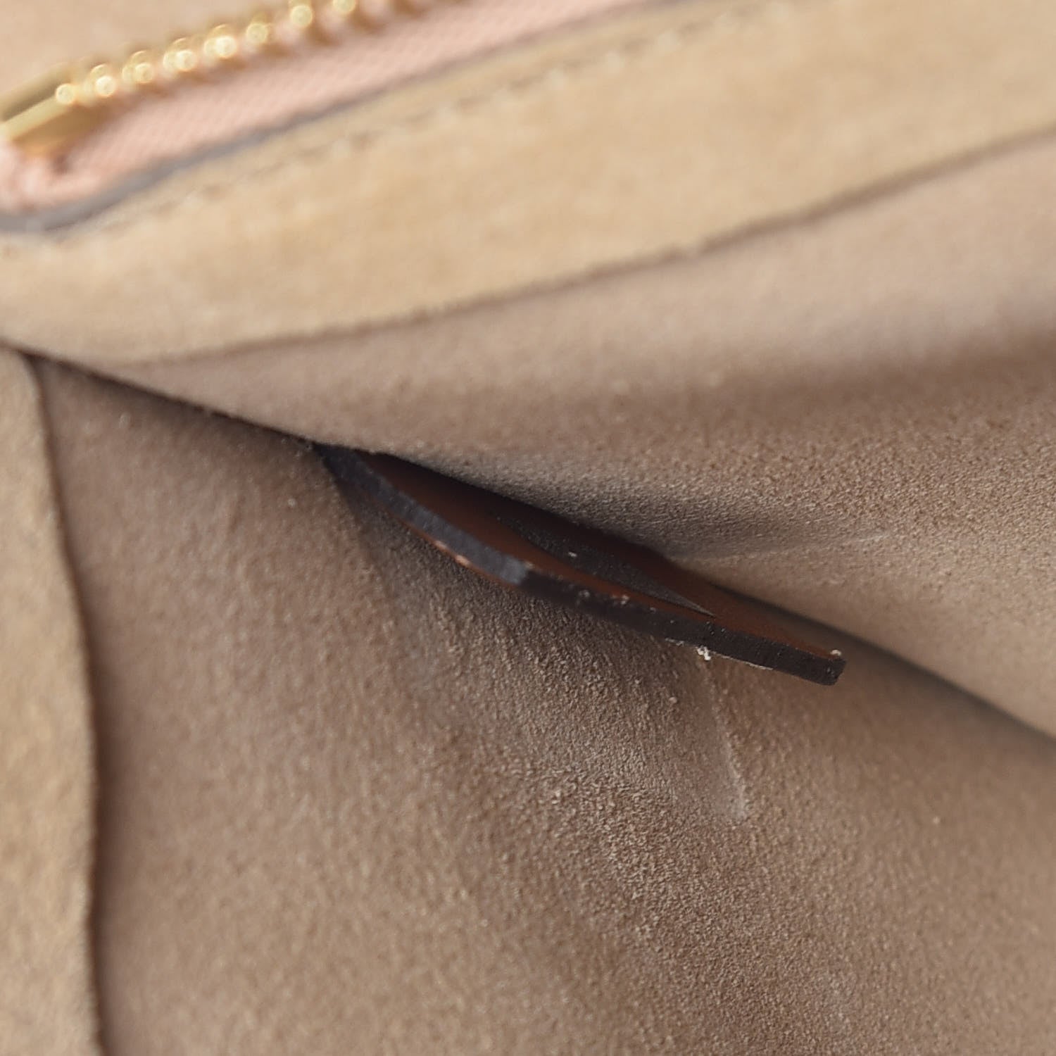 Chloe Suede Calfskin Medium Faye Shoulder Bag Tobacco 9 of 9