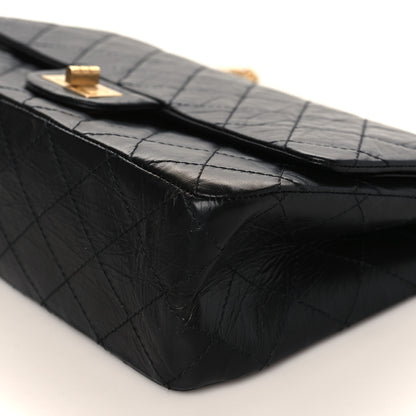 Chanel Aged Calfskin Quilted 2.55 Reissue 227 Flap Black 9 of 9