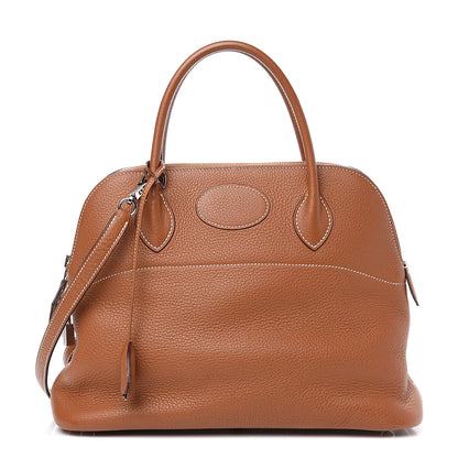 Hermes Taurillon Clemence Bolide 31 Gold 1 of 10