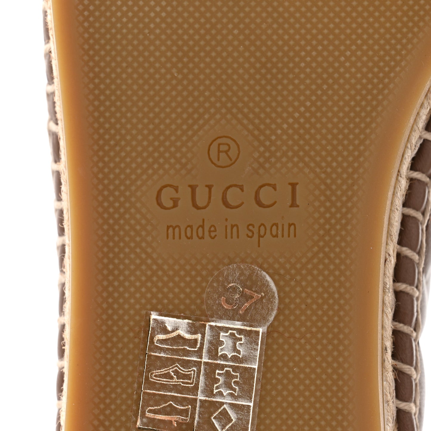 Nappa Matelasse GG Marmont Espadrilles 37 Porcelain Rose