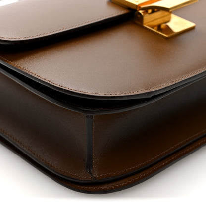 Celine Box Calfskin Medium Classic Box Flap Bag Camel 8 of 9