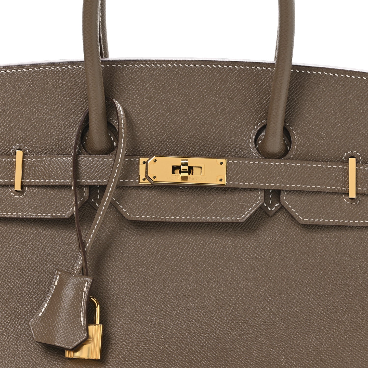 Hermes Epsom Birkin 35 Etoupe 7 of 9