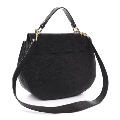 Chloe Grained Lambskin Large Drew Shoulder Bag Black 3 of 13