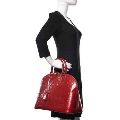 Louis Vuitton Vernis Alma GM Pomme D'Amour 1 of 11