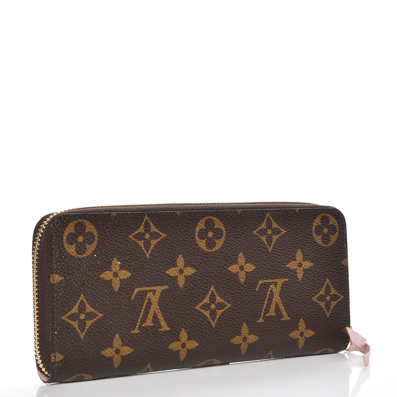 Louis Vuitton Monogram Clemence Wallet Rose Ballerine 3 of 8