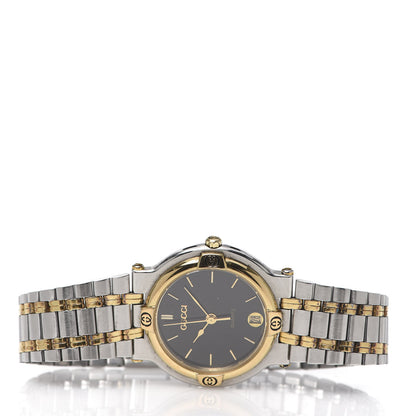 Gucci Stainless Steel 32mm 9000M Quartz Watch Black 3 of 6