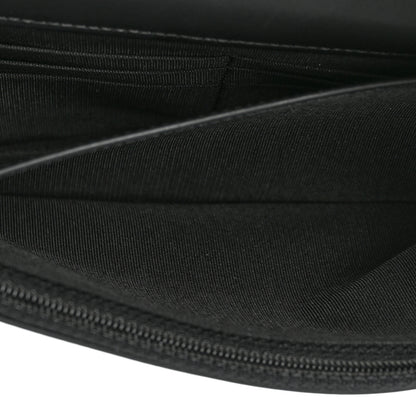 Chanel Caviar Timeless CC Wallet On Chain WOC Black 6 of 12