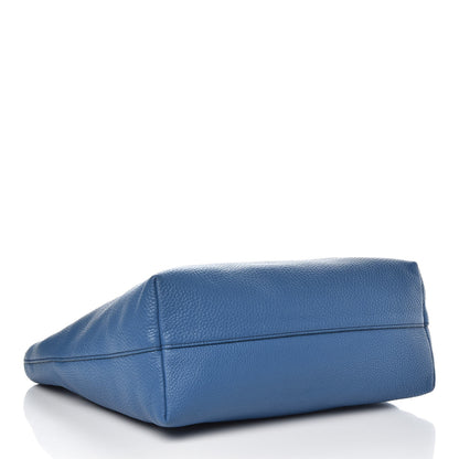 Prada Vitello Daino Tote Cobalto 5 of 8