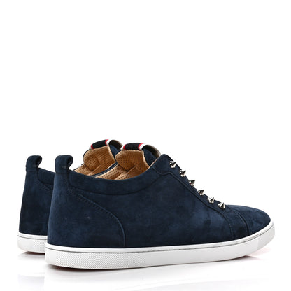 Christian Louboutin Denim Mens Fique A Vontade Sneakers 44.5 Blue 4 of 8