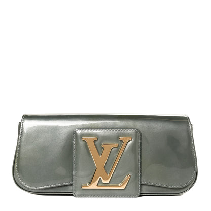 Louis Vuitton Patent Sobe Clutch Givre 1 of 11