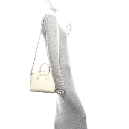 Givenchy Sugar Goatskin Mini Antigona Off White 2 of 17