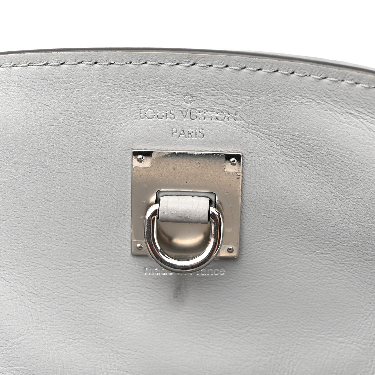 Louis Vuitton Calfskin Ayers City Steamer EW Black Gray 6 of 13