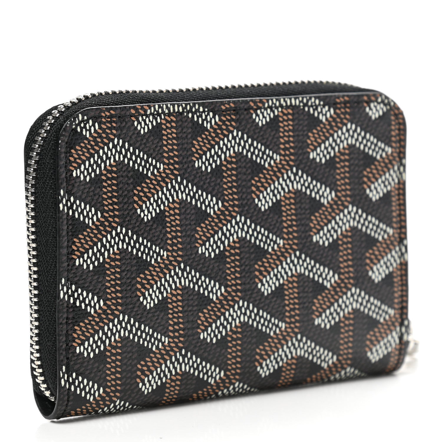 Goyard Goyardine Matignon PM Wallet Black 3 of 7
