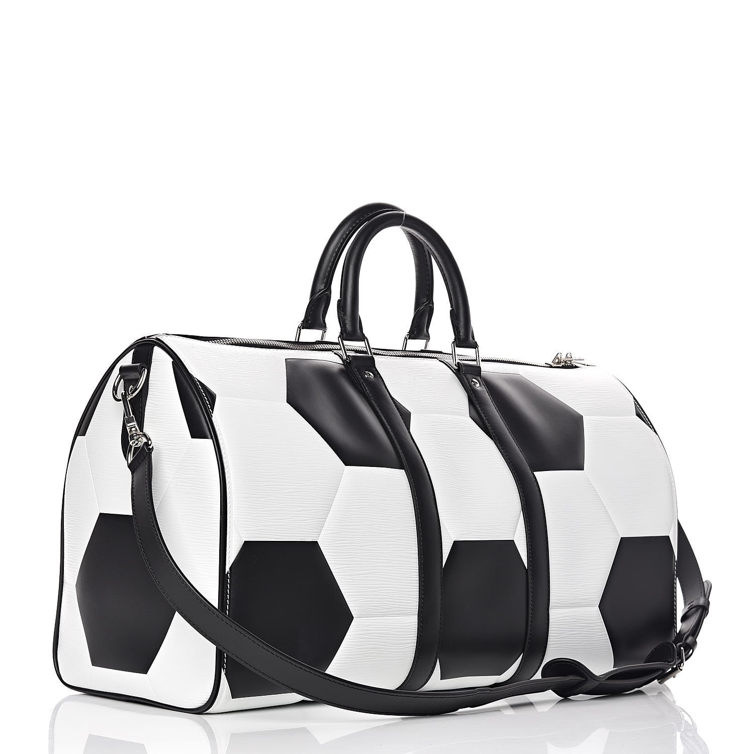 Louis Vuitton Epi World Cup Keepall 50 White 3 of 14