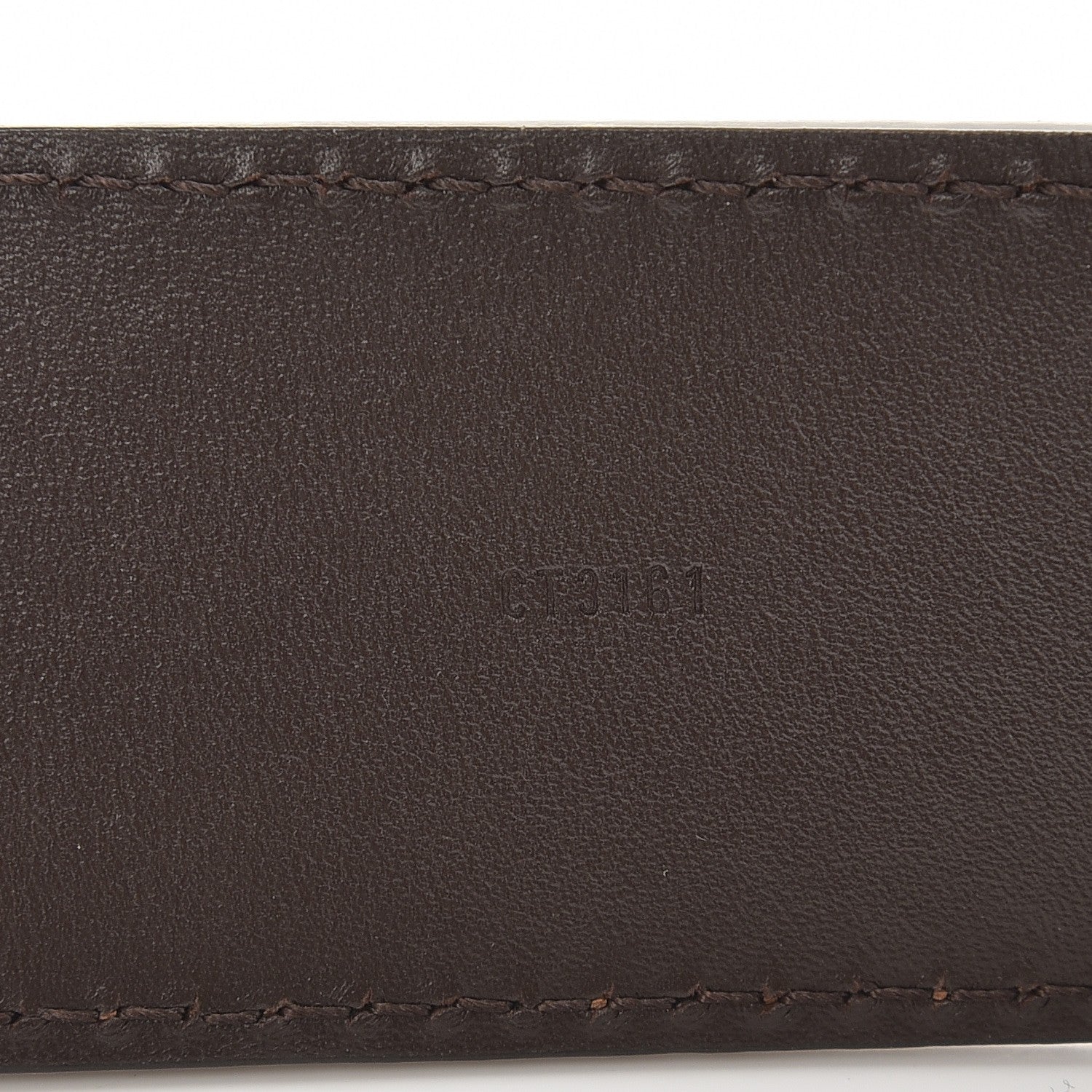 Louis Vuitton Damier Ebene 40mm LV Initiales Belt 85 34 6 of 10