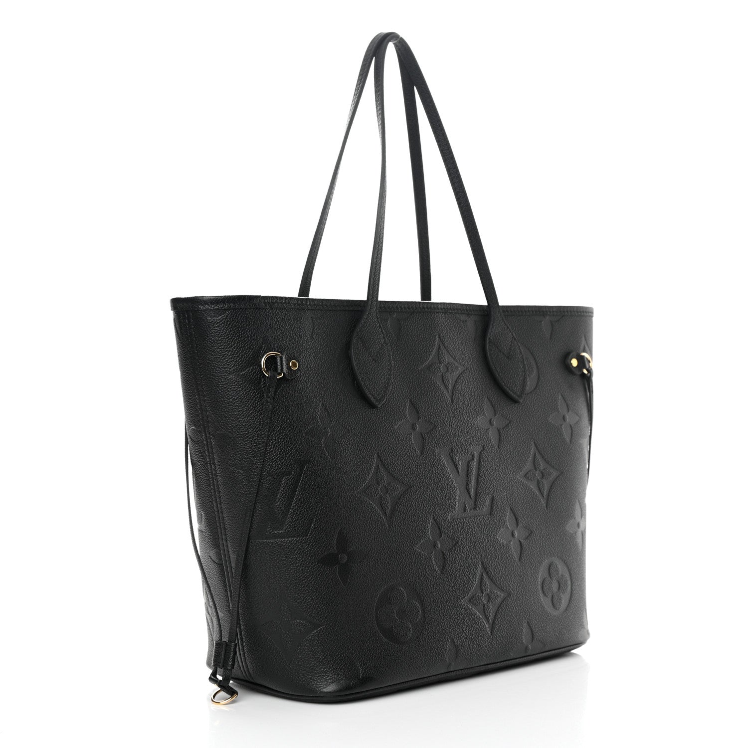 Louis Vuitton Empreinte Monogram Giant Neverfull MM Black 3 of 13