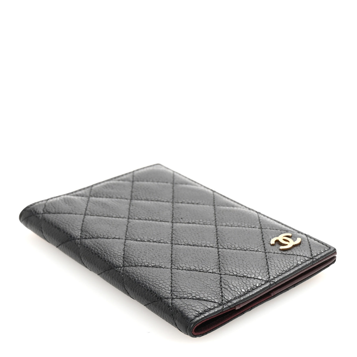 Chanel Caviar Quilted Passport Holder Black 4 of 8
