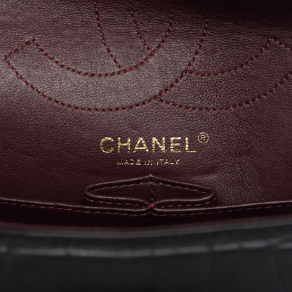 Chanel Aged Calfskin Quilted 2.55 Reissue 226 Flap Black 9 of 10