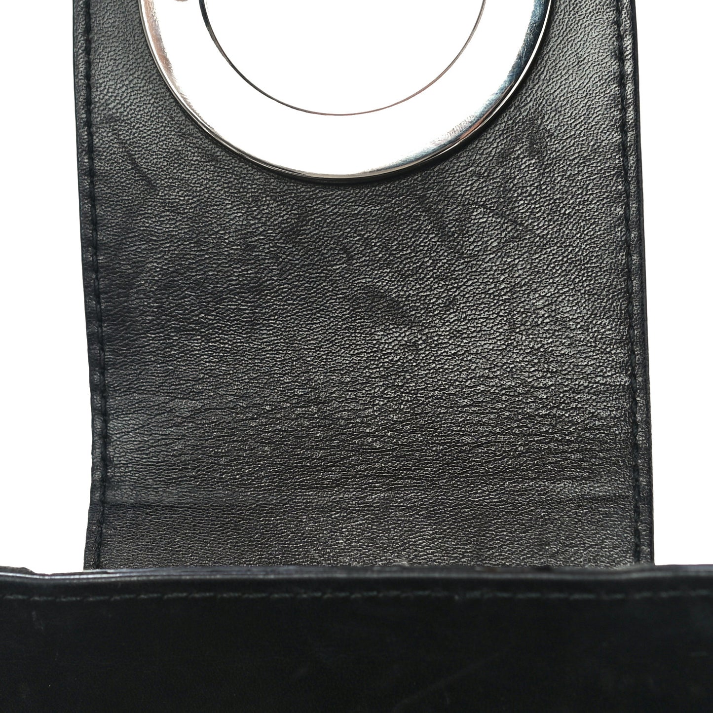 Pony Hair Zebra Print Top Handle Satchel