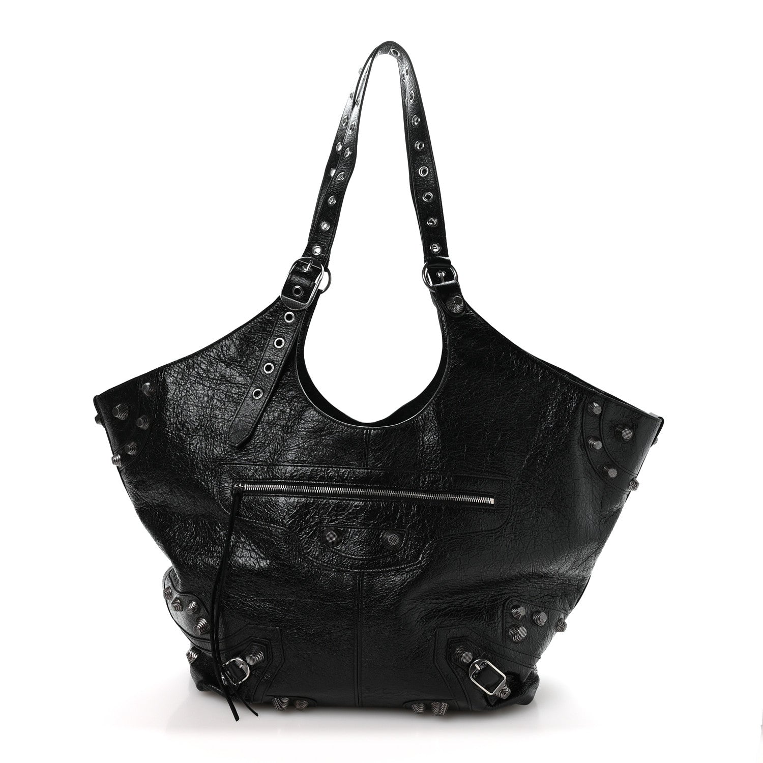 Balenciaga Agneau Arena Large Le Cagole Carry All Bag Black 1 of 10