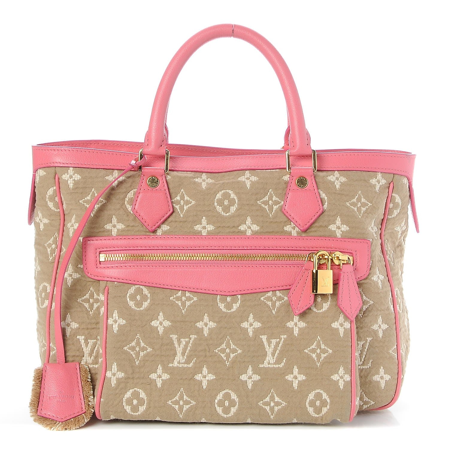 Louis Vuitton Monogram Sabbia Cabas MM Rose 1 of 8