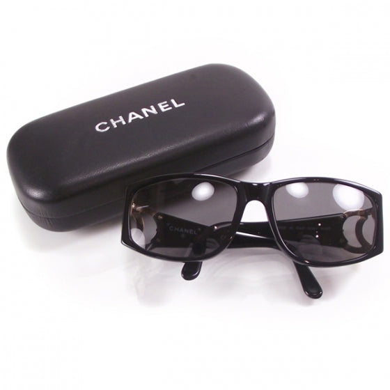 CC Logo Sunglasses 02461 Gold/Black