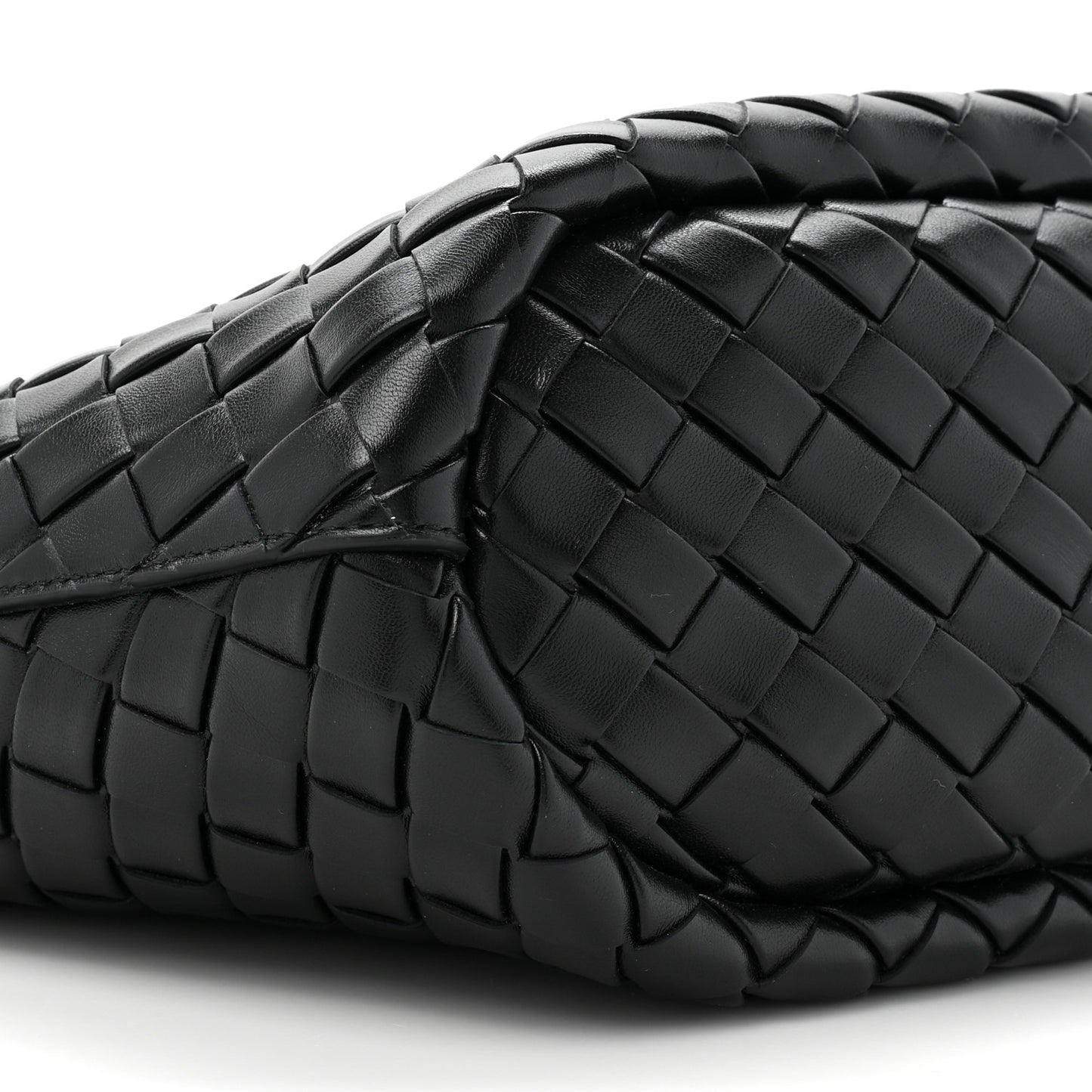 Calfskin Intrecciato Picnic Black