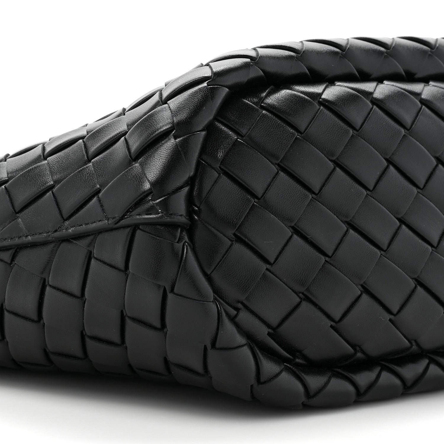 Bottega Veneta Calfskin Intrecciato Picnic Black 12 of 13
