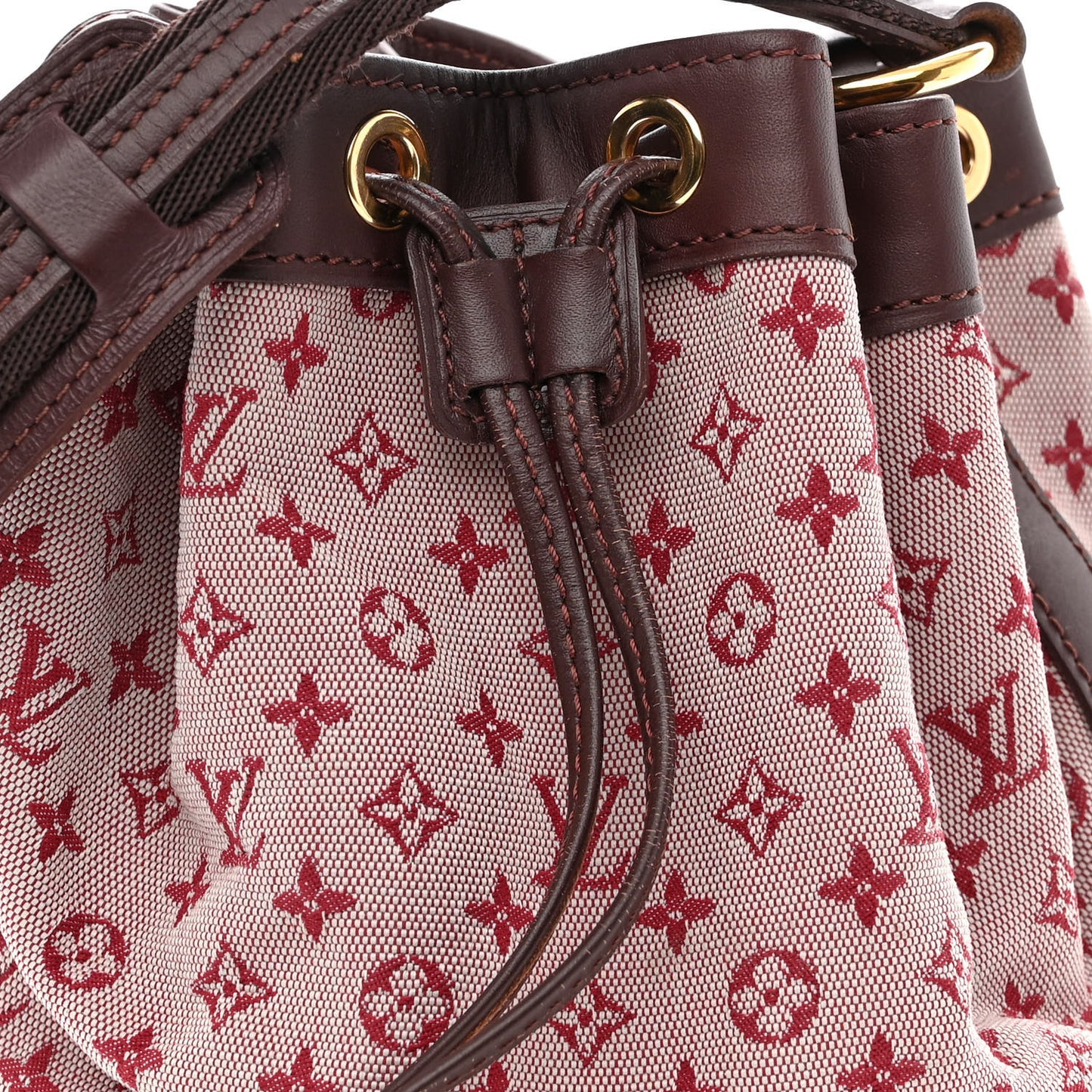 Mini Lin Monogram Noelie Cherry
