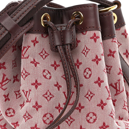 Louis Vuitton Mini Lin Monogram Noelie Cherry 8 of 10