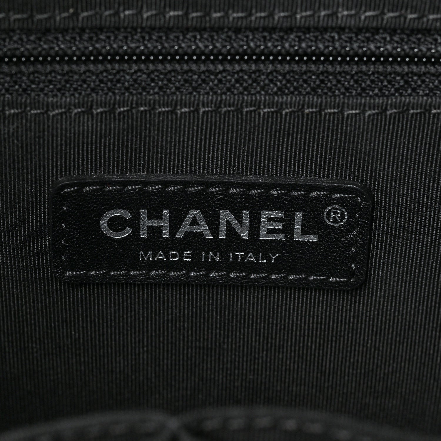 Chanel Calfskin Wool Embroidered Paris Hamburg Medium Gabrielle Hobo Dark Navy Blue 6 of 9
